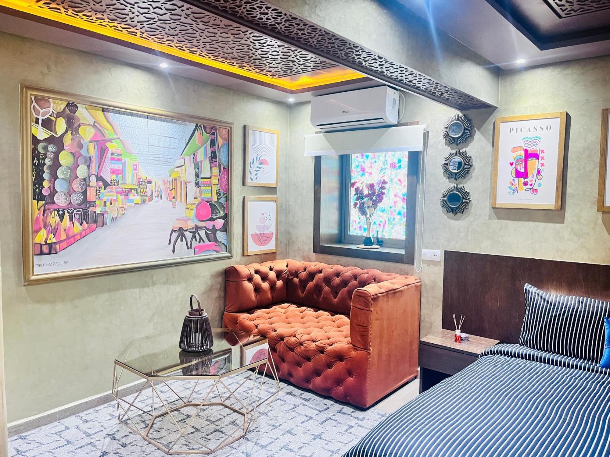 Studio Elegant Au Coeur De La Medina De ราบัต ภายนอก รูปภาพ